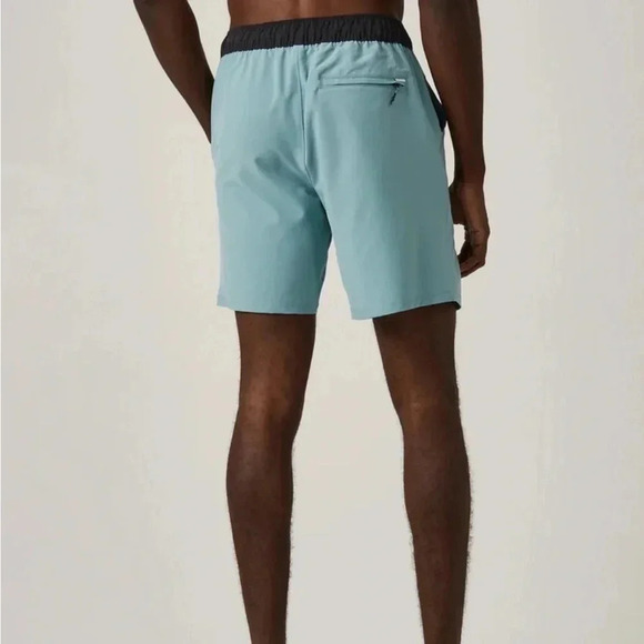7Diamonds Solid Core Drawstring Active 7" Short Seafoam Green Mens size XXL - Picture 2 of 16